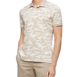 Calvin Klein Men's Ck Move 365 Camo Polo